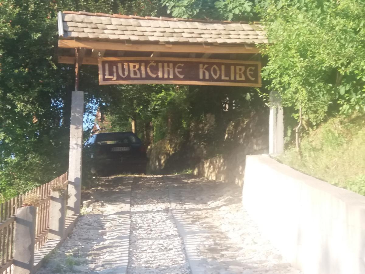 Chalet Ljubicine Kolibe Golubinje Zewnętrze zdjęcie